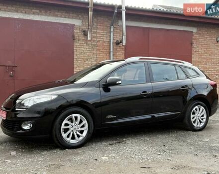 Черный Рено Меган, объемом двигателя 1.5 л и пробегом 257 тыс. км за 9350 $, фото 1 на Automoto.ua