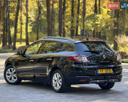 Черный Рено Меган, объемом двигателя 1.5 л и пробегом 244 тыс. км за 8800 $, фото 14 на Automoto.ua