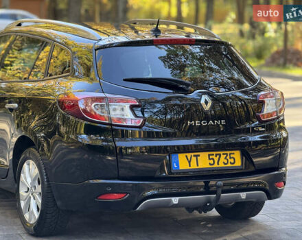 Черный Рено Меган, объемом двигателя 1.5 л и пробегом 244 тыс. км за 8800 $, фото 17 на Automoto.ua