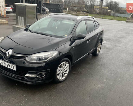 Черный Рено Меган, объемом двигателя 1.5 л и пробегом 214 тыс. км за 8700 $, фото 2 на Automoto.ua