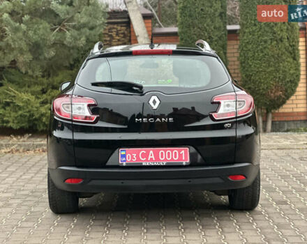Черный Рено Меган, объемом двигателя 1.5 л и пробегом 258 тыс. км за 8650 $, фото 6 на Automoto.ua