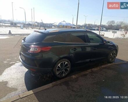 Черный Рено Меган, объемом двигателя 1.5 л и пробегом 232 тыс. км за 8850 $, фото 4 на Automoto.ua