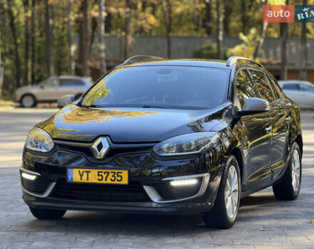 Черный Рено Меган, объемом двигателя 1.5 л и пробегом 244 тыс. км за 8800 $, фото 6 на Automoto.ua