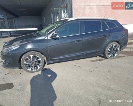 Черный Рено Меган, объемом двигателя 1.5 л и пробегом 232 тыс. км за 8850 $, фото 1 на Automoto.ua