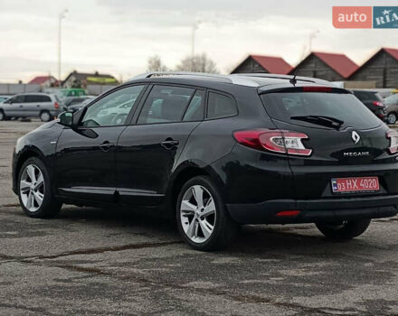 Черный Рено Меган, объемом двигателя 1.5 л и пробегом 242 тыс. км за 9500 $, фото 9 на Automoto.ua