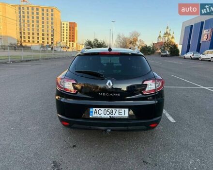 Черный Рено Меган, объемом двигателя 1.46 л и пробегом 216 тыс. км за 9100 $, фото 8 на Automoto.ua