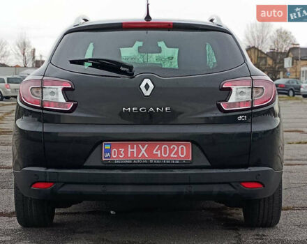 Черный Рено Меган, объемом двигателя 1.5 л и пробегом 242 тыс. км за 9500 $, фото 7 на Automoto.ua