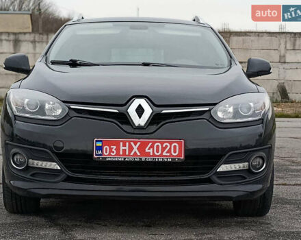 Черный Рено Меган, объемом двигателя 1.5 л и пробегом 242 тыс. км за 9500 $, фото 2 на Automoto.ua