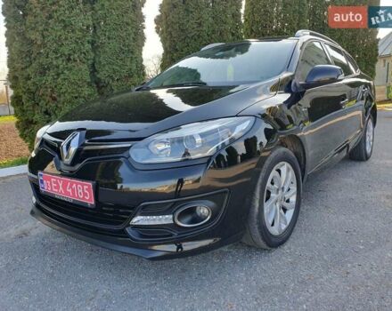 Черный Рено Меган, объемом двигателя 1.5 л и пробегом 208 тыс. км за 8900 $, фото 1 на Automoto.ua