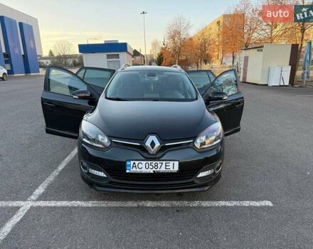 Черный Рено Меган, объемом двигателя 1.46 л и пробегом 216 тыс. км за 9100 $, фото 1 на Automoto.ua