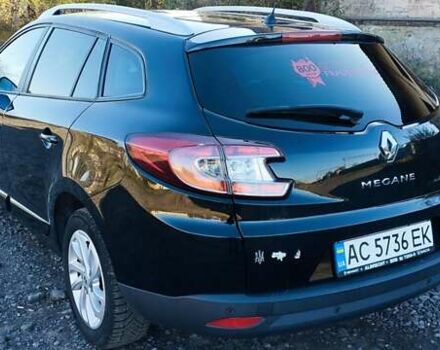 Черный Рено Меган, объемом двигателя 1.5 л и пробегом 183 тыс. км за 10300 $, фото 4 на Automoto.ua