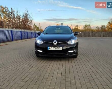 Рено Меган 2015 в Ковель на Automoto.ua Черный Рено Меган, объемом двигателя 1.5 л и пробегом 216 тыс. км за 9300 $, фото 8 на Automoto.ua