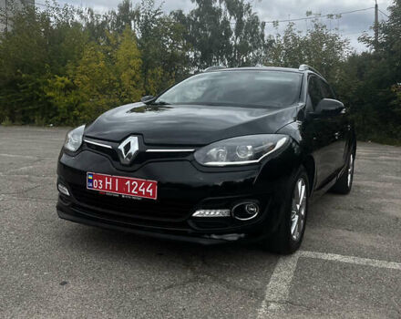 Черный Рено Меган, объемом двигателя 1.5 л и пробегом 254 тыс. км за 9550 $, фото 1 на Automoto.ua