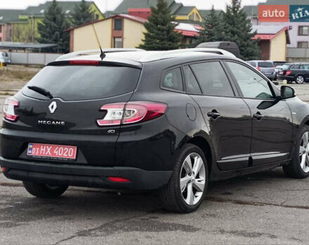 Черный Рено Меган, объемом двигателя 1.5 л и пробегом 242 тыс. км за 9500 $, фото 6 на Automoto.ua