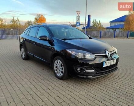 Рено Меган 2015 в Ковель на Automoto.ua Черный Рено Меган, объемом двигателя 1.5 л и пробегом 216 тыс. км за 9300 $, фото 1 на Automoto.ua
