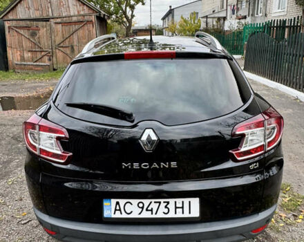 Черный Рено Меган, объемом двигателя 1.5 л и пробегом 207 тыс. км за 10900 $, фото 10 на Automoto.ua