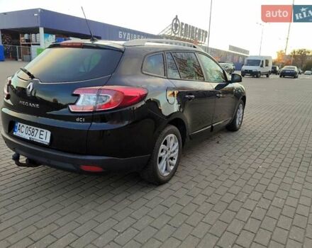 Рено Меган 2015 в Ковель на Automoto.ua Черный Рено Меган, объемом двигателя 1.5 л и пробегом 216 тыс. км за 9300 $, фото 5 на Automoto.ua