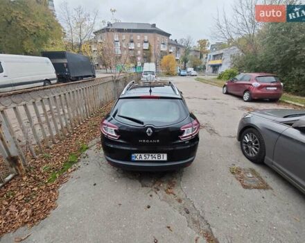 Черный Рено Меган, объемом двигателя 1.5 л и пробегом 240 тыс. км за 8000 $, фото 9 на Automoto.ua