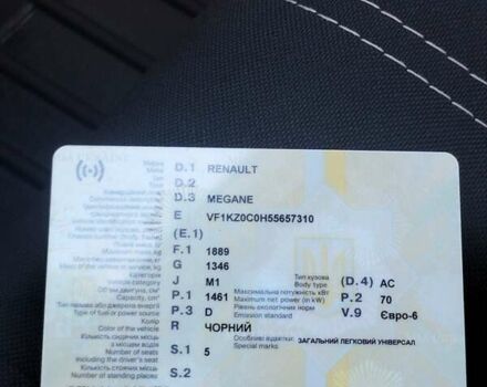Чорний Рено Меган, об'ємом двигуна 1.5 л та пробігом 198 тис. км за 8000 $, фото 28 на Automoto.ua