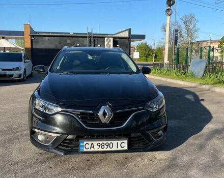 Черный Рено Меган, объемом двигателя 1.6 л и пробегом 164 тыс. км за 12350 $, фото 1 на Automoto.ua
