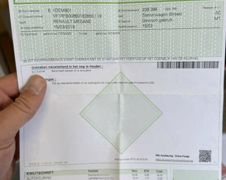 Черный Рено Меган, объемом двигателя 1.5 л и пробегом 254 тыс. км за 13500 $, фото 43 на Automoto.ua