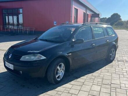 Черный Рено Меган, объемом двигателя 1.46 л и пробегом 420 тыс. км за 3700 $, фото 1 на Automoto.ua
