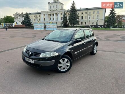 Черный Рено Меган, объемом двигателя 1.6 л и пробегом 270 тыс. км за 3200 $, фото 1 на Automoto.ua