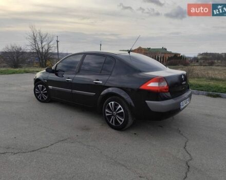 Черный Рено Меган, объемом двигателя 1.6 л и пробегом 467 тыс. км за 3500 $, фото 1 на Automoto.ua