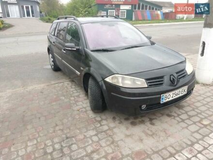 Рено Меган 2003 в Волочиске на Automoto.ua Черный Рено Меган, объемом двигателя 1.9 л и пробегом 350 тыс. км за 3350 $, фото 1 на Automoto.ua