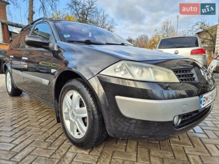 Черный Рено Меган, объемом двигателя 1.6 л и пробегом 275 тыс. км за 4750 $, фото 1 на Automoto.ua