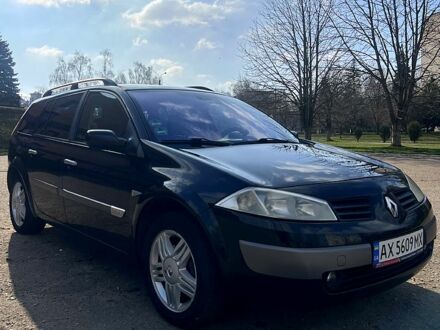 Рено Меган 2003 у Лозовой на Automoto.ua Чорний Рено Меган, об'ємом двигуна 2 л та пробігом 183 тис. км за 5300 $, фото 1 на Automoto.ua