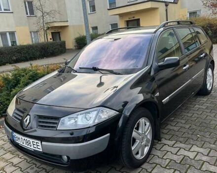 Рено Меган 2003 в Сумах на Automoto.ua Черный Рено Меган, объемом двигателя 1.6 л и пробегом 275 тыс. км за 4600 $, фото 1 на Automoto.ua