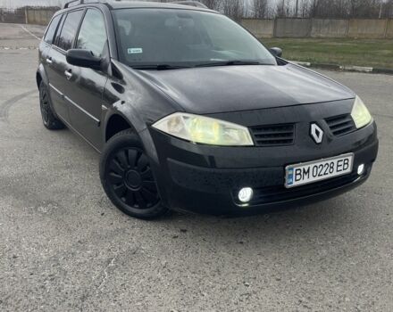 Черный Рено Меган, объемом двигателя 1.4 л и пробегом 243 тыс. км за 5400 $, фото 1 на Automoto.ua