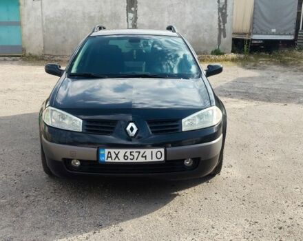 Черный Рено Меган, объемом двигателя 2 л и пробегом 230 тыс. км за 6800 $, фото 1 на Automoto.ua