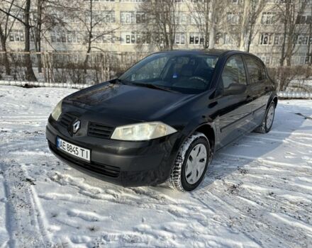 Черный Рено Меган, объемом двигателя 1.4 л и пробегом 282 тыс. км за 3950 $, фото 1 на Automoto.ua