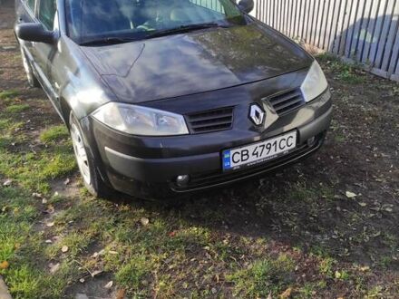 Рено Меган 2003 в Носовке на Automoto.ua Черный Рено Меган, объемом двигателя 1.6 л и пробегом 218 тыс. км за 4200 $, фото 1 на Automoto.ua