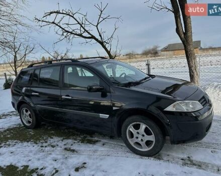 Черный Рено Меган, объемом двигателя 1.6 л и пробегом 250 тыс. км за 3500 $, фото 1 на Automoto.ua