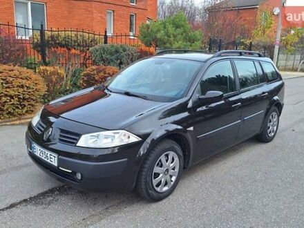 Черный Рено Меган, объемом двигателя 1.6 л и пробегом 230 тыс. км за 4950 $, фото 1 на Automoto.ua