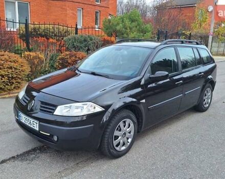 Черный Рено Меган, объемом двигателя 1.6 л и пробегом 230 тыс. км за 4950 $, фото 1 на Automoto.ua