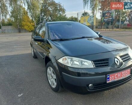 Черный Рено Меган, объемом двигателя 1.6 л и пробегом 190 тыс. км за 5400 $, фото 1 на Automoto.ua