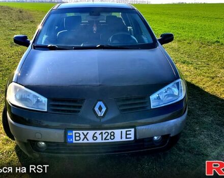 Черный Рено Меган, объемом двигателя 1.6 л и пробегом 239 тыс. км за 3200 $, фото 1 на Automoto.ua