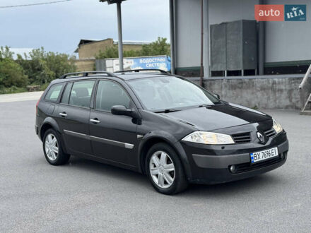 Рено Меган 2004 в Виннице на Automoto.ua Черный Рено Меган, объемом двигателя 2 л и пробегом 270 тыс. км за 4450 $, фото 1 на Automoto.ua
