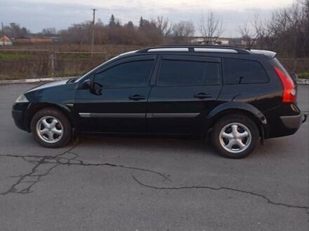 Черный Рено Меган, объемом двигателя 1.6 л и пробегом 255 тыс. км за 4500 $, фото 1 на Automoto.ua