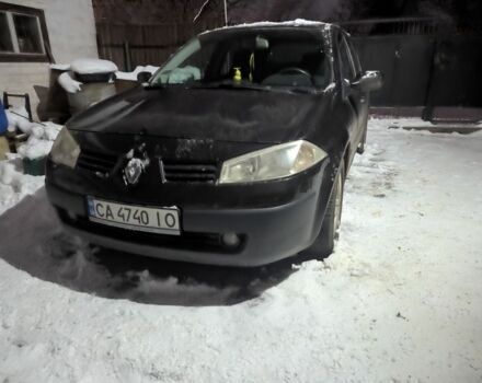 Чорний Рено Меган, об'ємом двигуна 2 л та пробігом 236 тис. км за 4300 $, фото 1 на Automoto.ua
