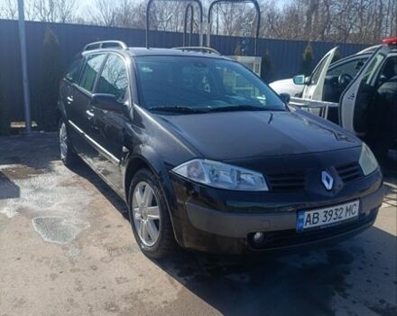 Черный Рено Меган, объемом двигателя 1.6 л и пробегом 246 тыс. км за 4300 $, фото 1 на Automoto.ua