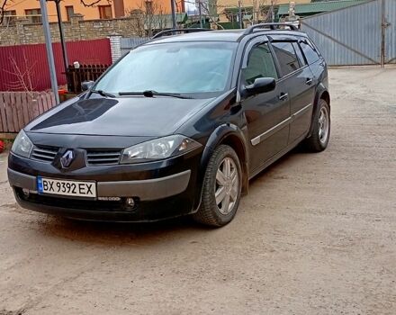 Черный Рено Меган, объемом двигателя 1.9 л и пробегом 242 тыс. км за 4150 $, фото 1 на Automoto.ua