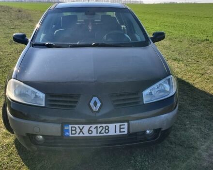 Черный Рено Меган, объемом двигателя 1.6 л и пробегом 236 тыс. км за 3700 $, фото 1 на Automoto.ua