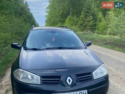 Черный Рено Меган, объемом двигателя 1.46 л и пробегом 416 тыс. км за 4250 $, фото 1 на Automoto.ua