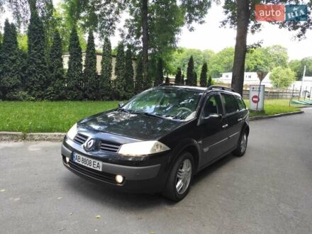 Рено Меган 2004 в Виннице на Automoto.ua Черный Рено Меган, объемом двигателя 1.6 л и пробегом 211 тыс. км за 4400 $, фото 1 на Automoto.ua