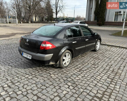 Черный Рено Меган, объемом двигателя 1.6 л и пробегом 247 тыс. км за 4400 $, фото 1 на Automoto.ua